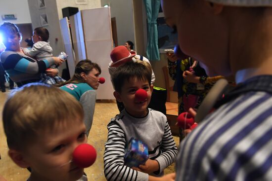 Snow Queen fairytale premiere organized by Doctor Clown Charity Foundation