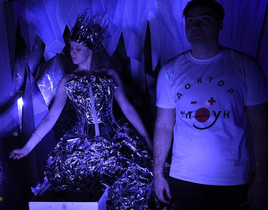 Snow Queen fairytale premiere organized by Doctor Clown Charity Foundation