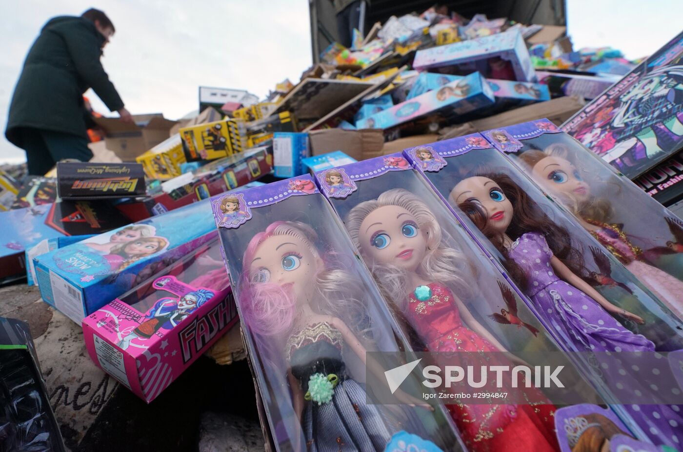Counterfeit toys destroyed in Kaliningrad Region