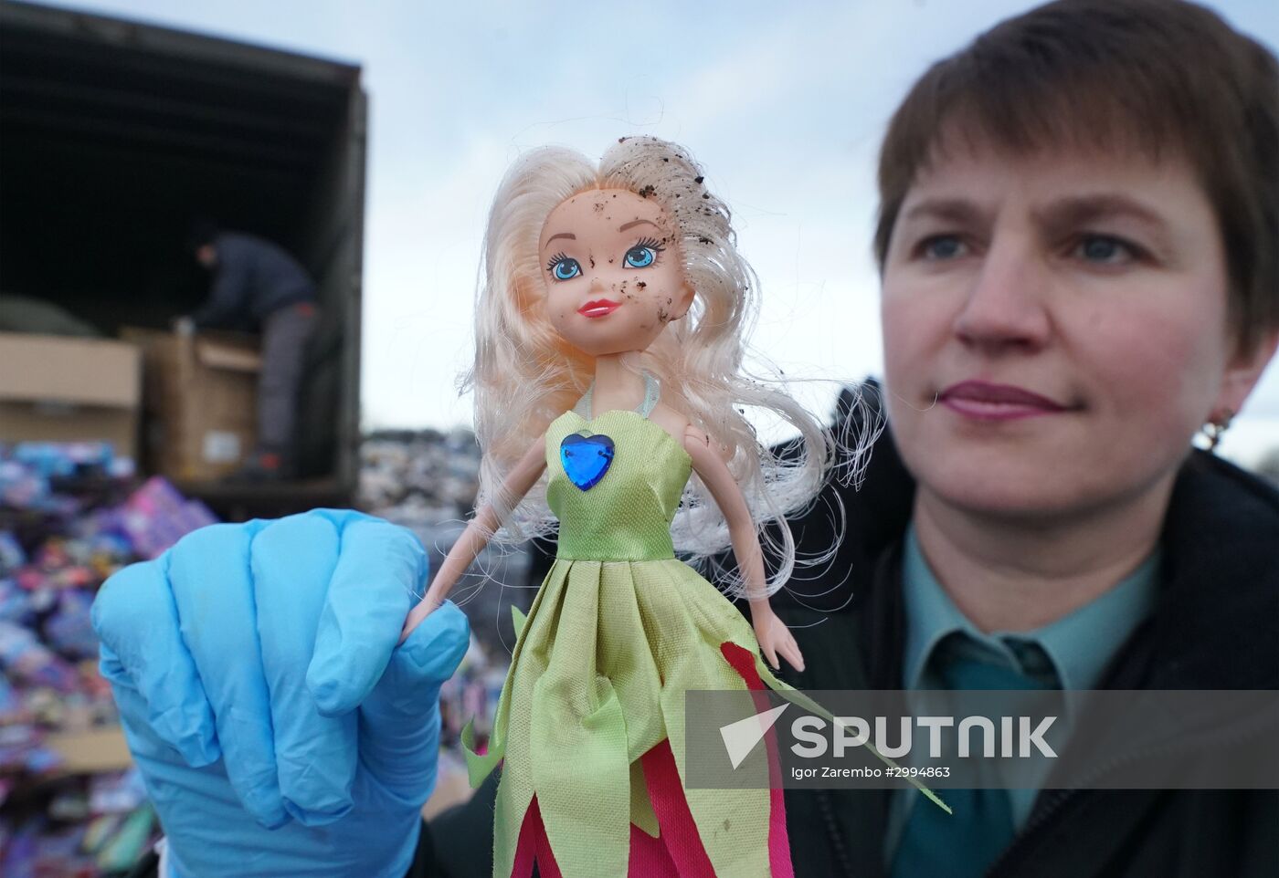 Counterfeit toys destroyed in Kaliningrad Region