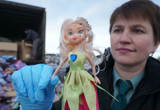 Counterfeit toys destroyed in Kaliningrad Region