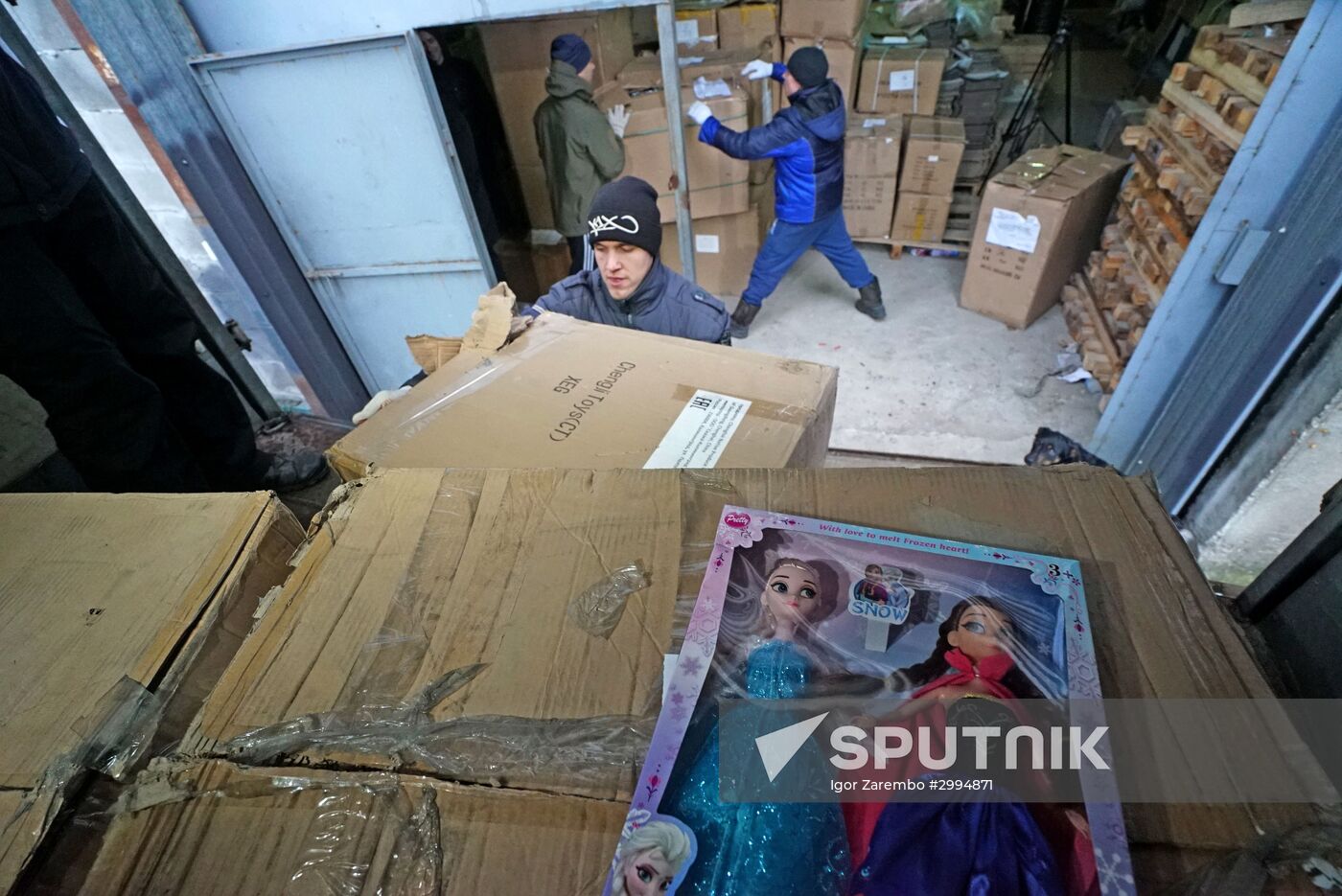 Counterfeit toys destroyed in Kaliningrad Region