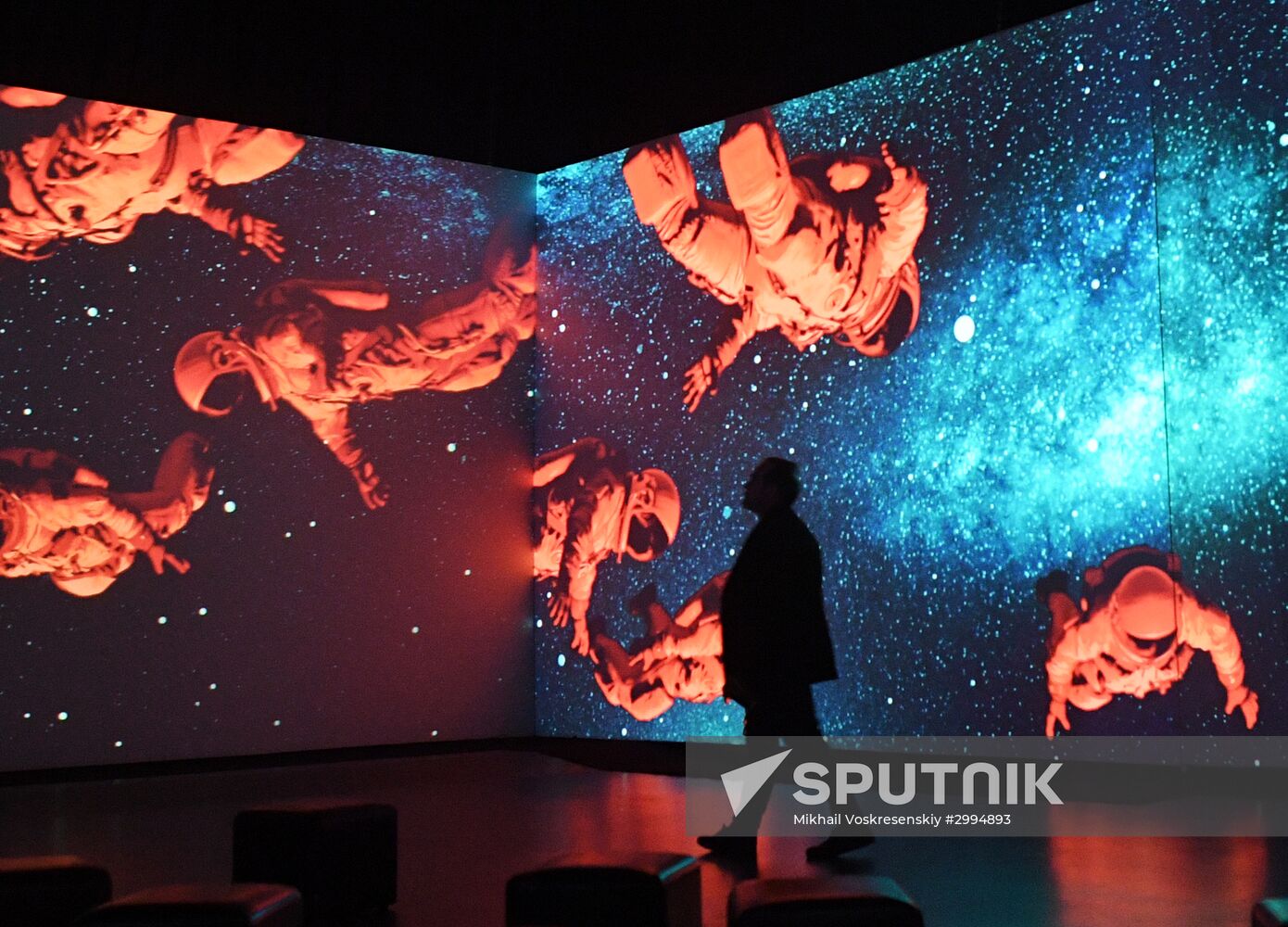 Multimedia exhibition "Space. Love" opens in Moscow