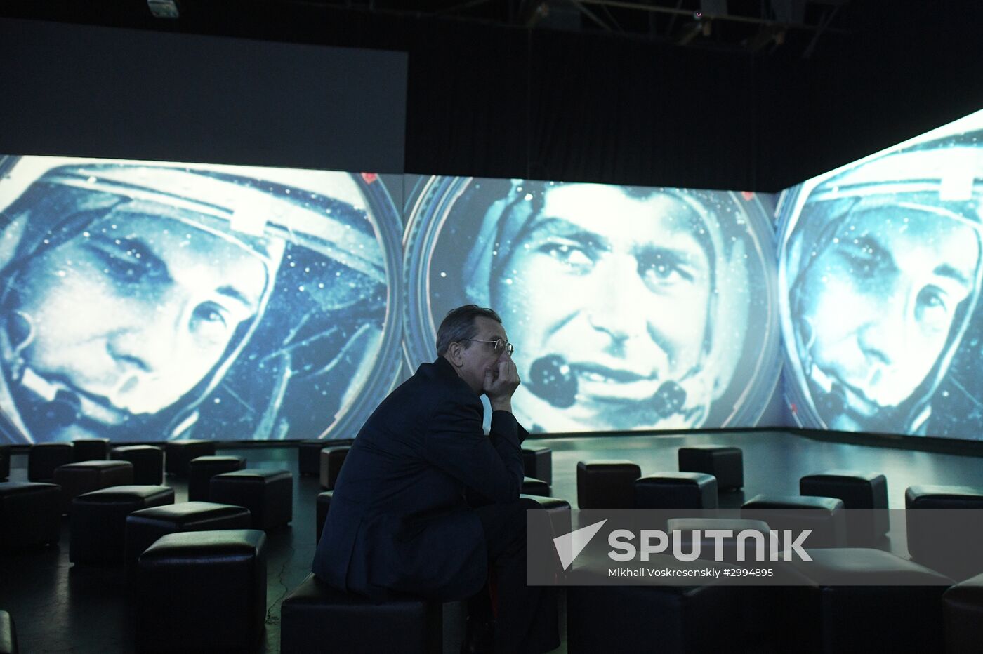 Multimedia exhibition "Space. Love" opens in Moscow