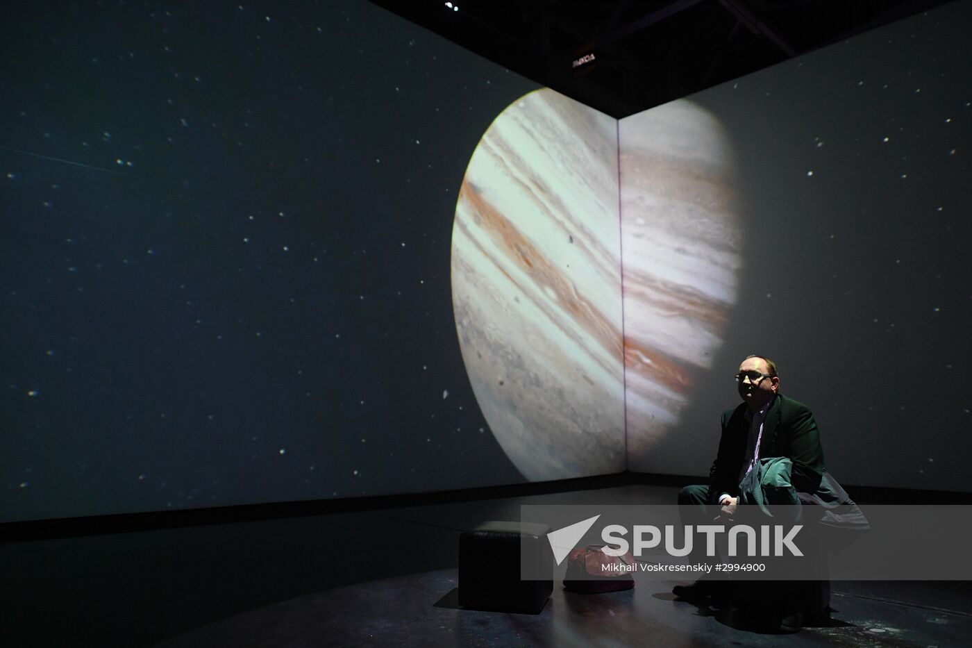 Multimedia exhibition "Space. Love" opens in Moscow
