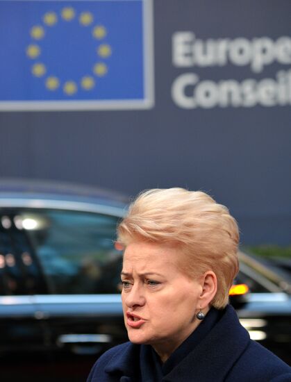 EU Summit in Brussels