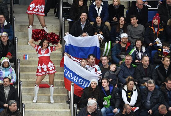 Ice hockey. Channel One Cup. Sweden vs. Russia