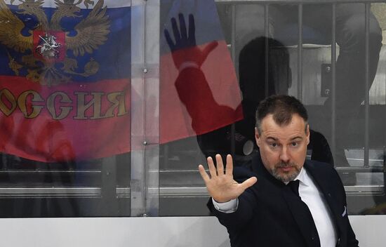 Ice hockey. Channel One Cup. Sweden vs. Russia