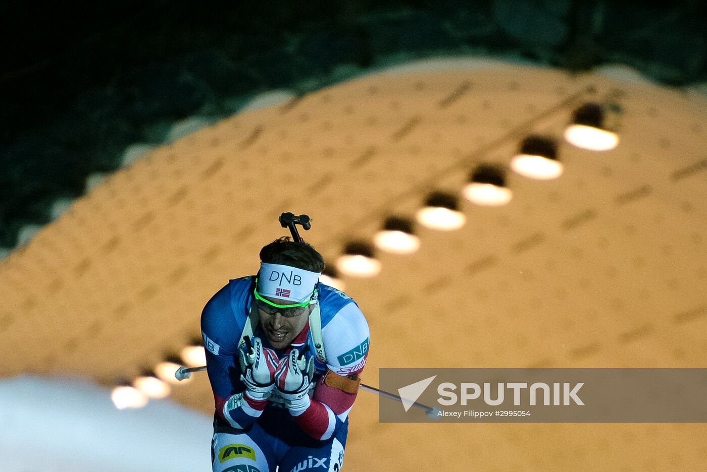 Biathlon. World Cup 3. Men's sprint