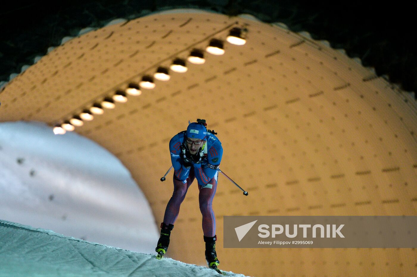 Biathlon. World Cup 3. Men's sprint