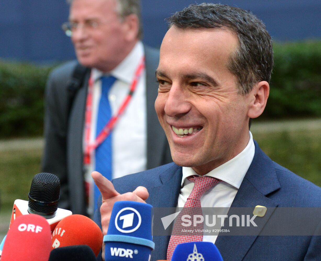 EU Summit in Brussels