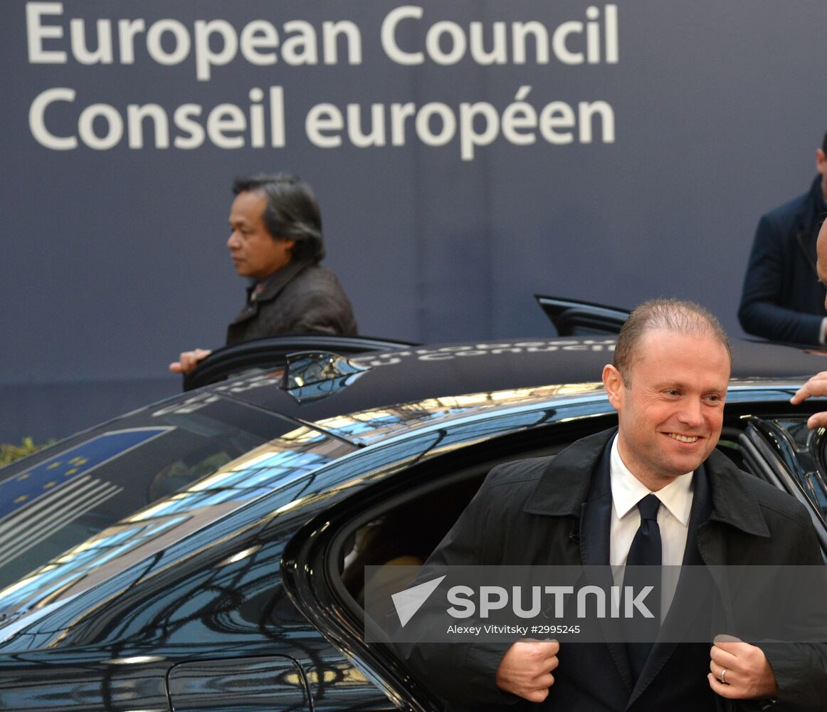 EU Summit in Brussels