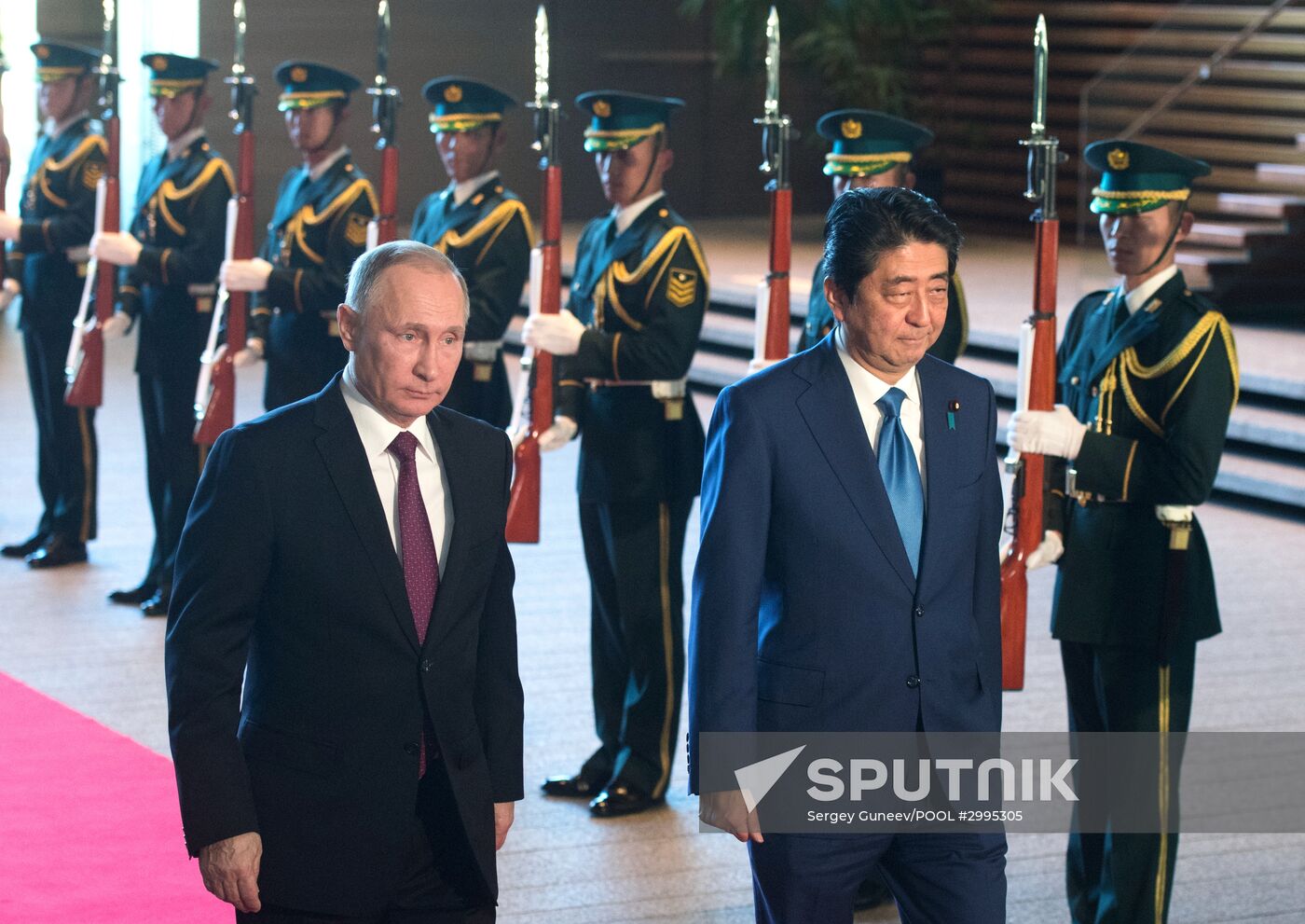 Russian President Vladimir Putin's visit to Japan. Day Two