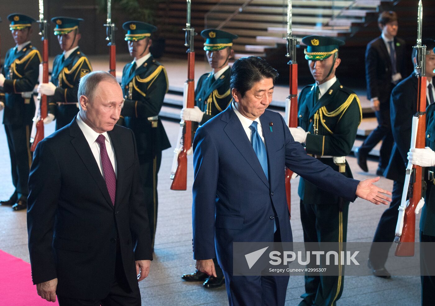 Russian President Vladimir Putin's visit to Japan. Day Two