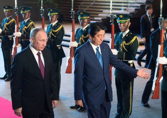 Russian President Vladimir Putin's visit to Japan. Day Two