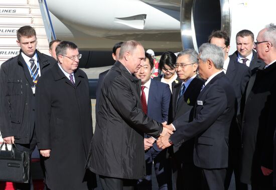Russian President Vladimir Putin's visit to Japan. Day Two