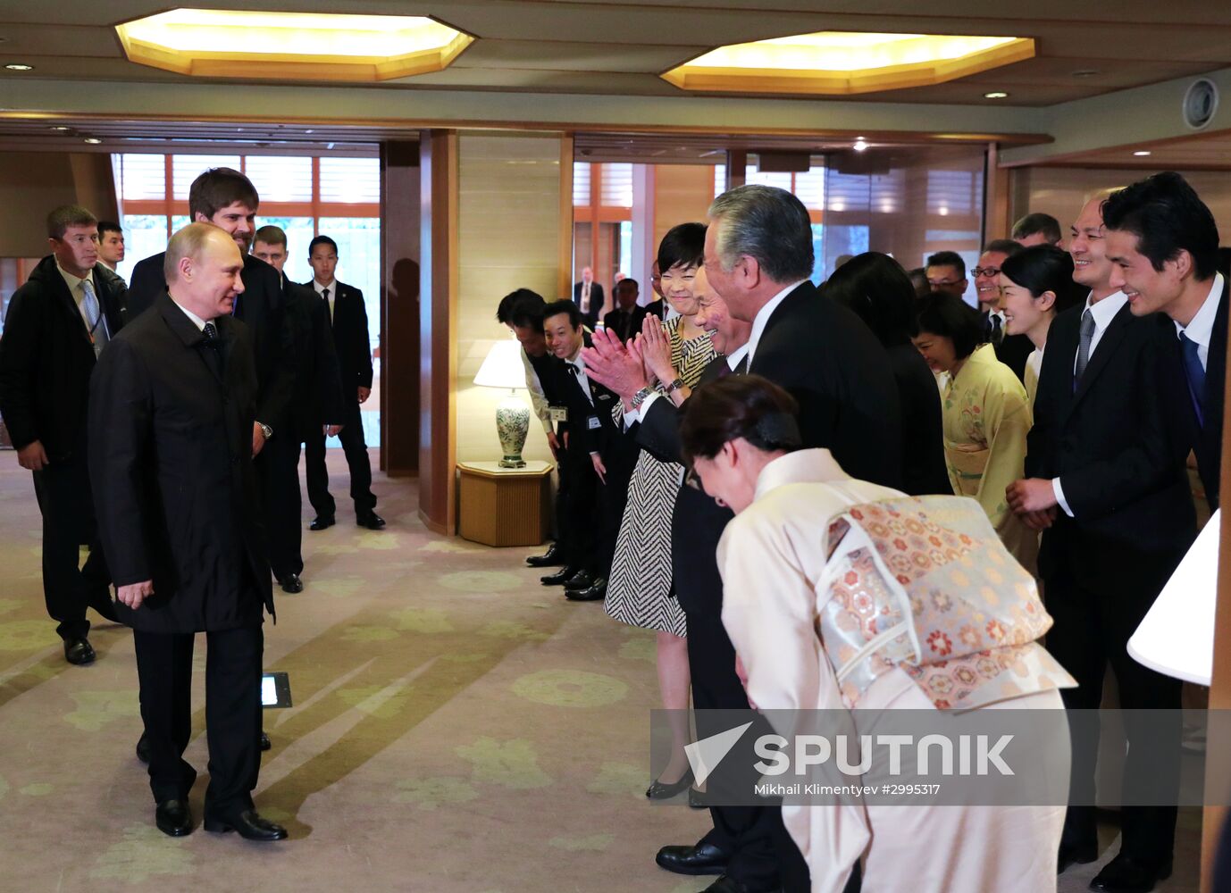 Russian President Vladimir Putin's visit to Japan. Day two