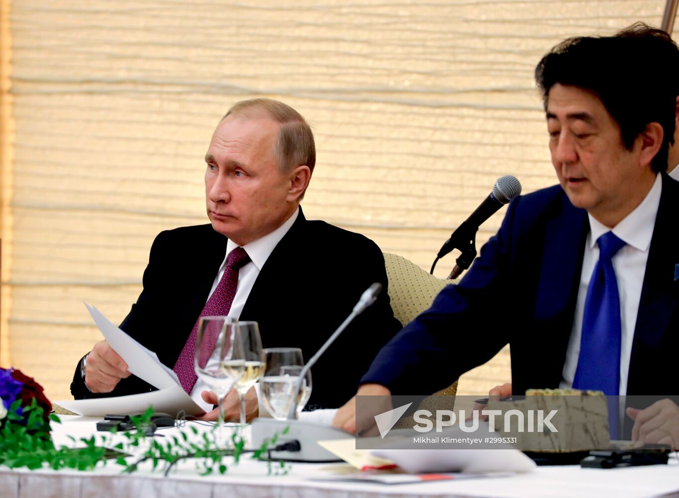 Russian President Vladimir Putin's visit to Japan. Day Two