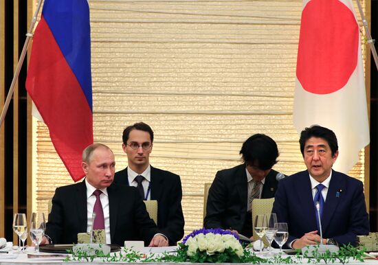 Russian President Vladimir Putin's visit to Japan. Day two