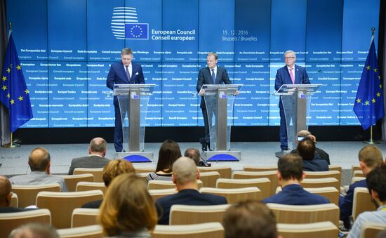 EU Summit in Brussels