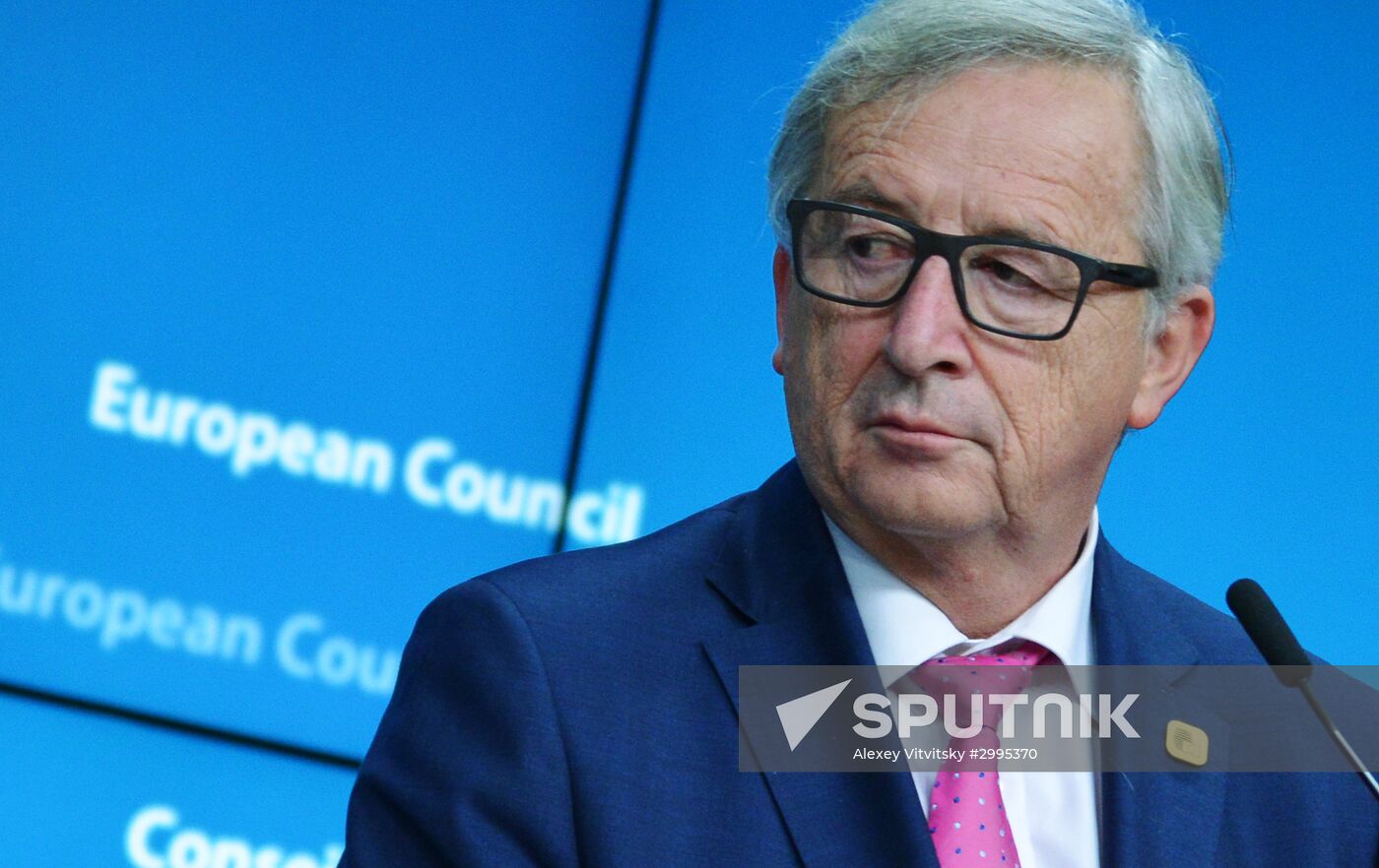EU Summit in Brussels