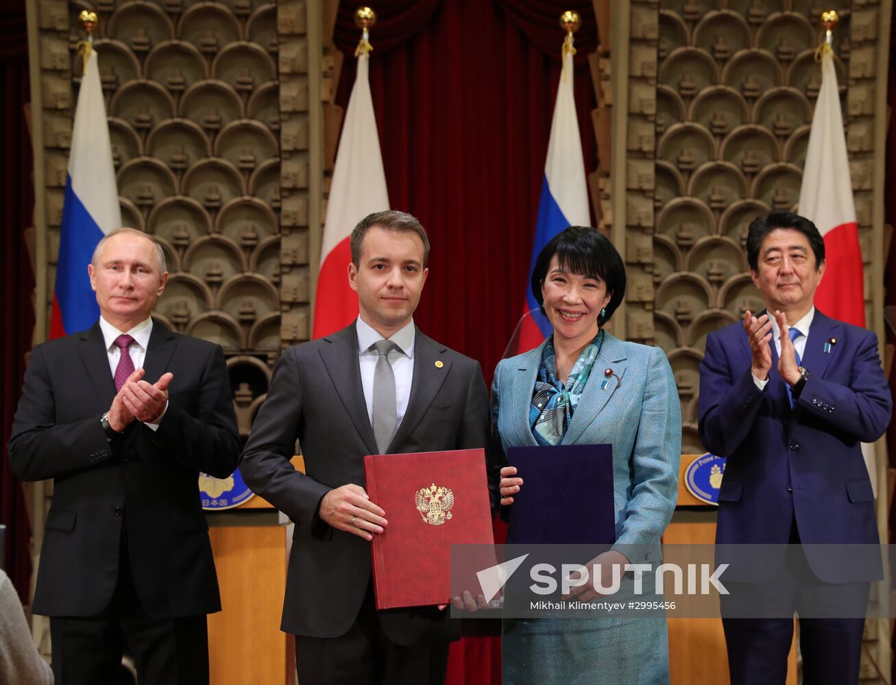 Russian President Vladimir Putin's visit to Japan. Day two