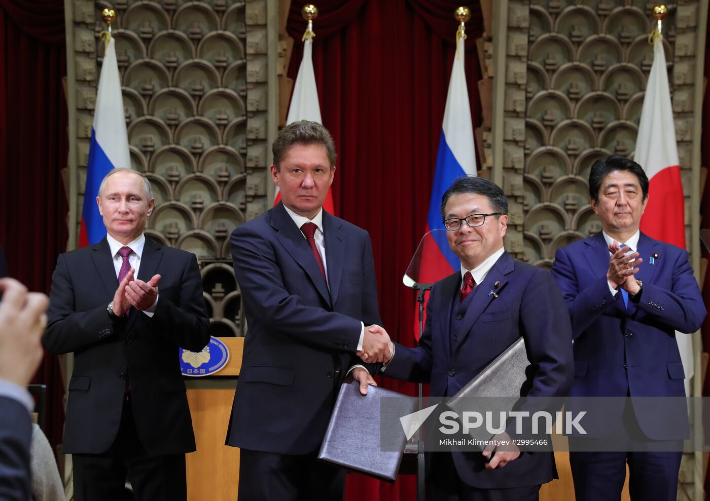 Russian President Vladimir Putin's visit to Japan. Day two