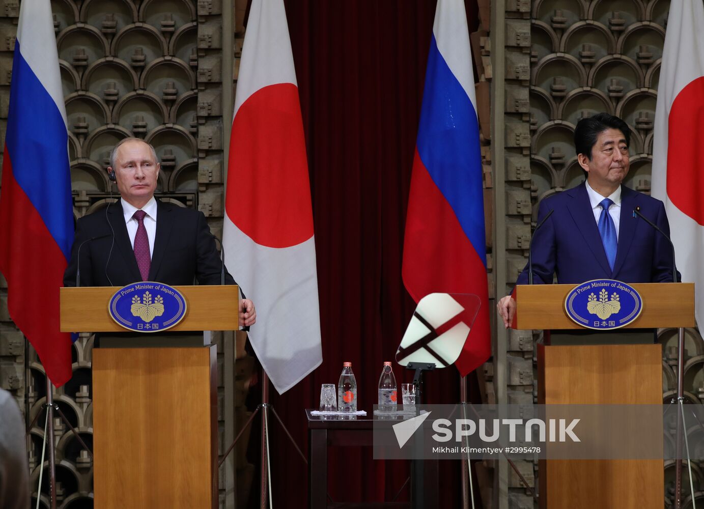 Russian President Vladimir Putin's visit to Japan. Day two