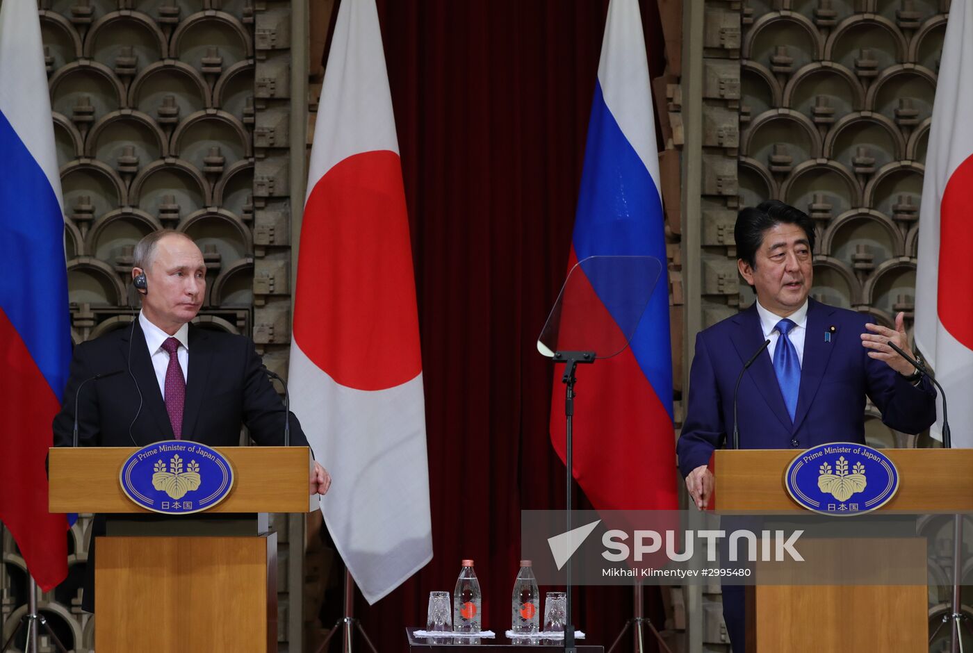 Russian President Vladimir Putin's visit to Japan. Day two