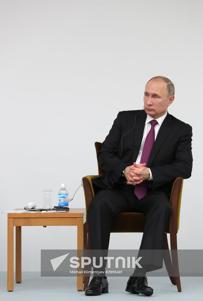Russian President Vladimir Putin's visit to Japan. Day Two