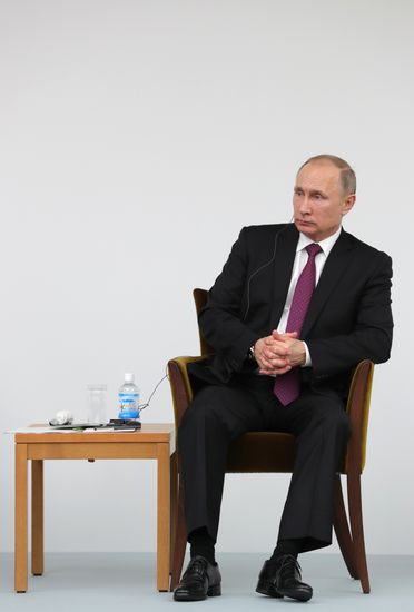 Russian President Vladimir Putin's visit to Japan. Day Two