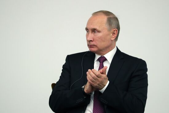 Russian President Vladimir Putin's visit to Japan. Day Two