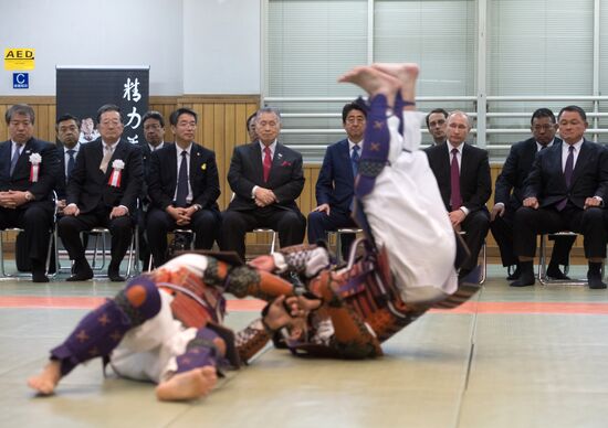 Russian President Vladimir Putin's visit to Japan. Day Two