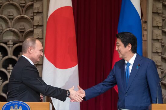 Russian President Vladimir Putin's visit to Japan. Day two
