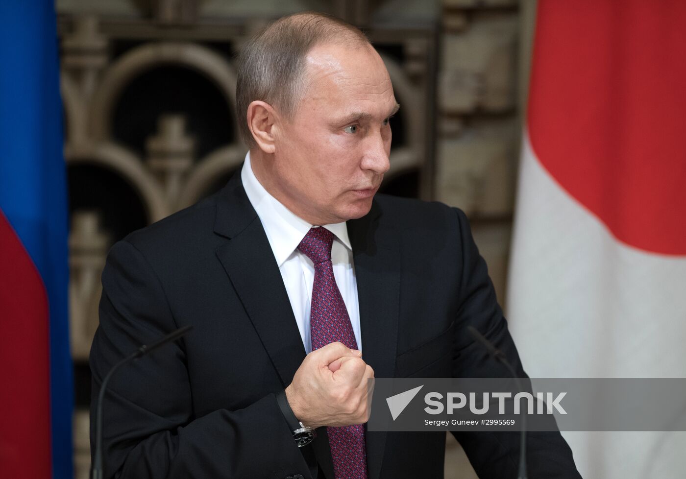 Russian President Vladimir Putin's visit to Japan. Day two