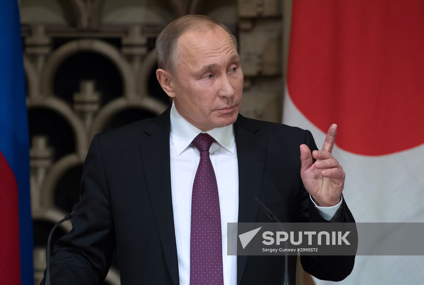 Russian President Vladimir Putin's visit to Japan. Day two
