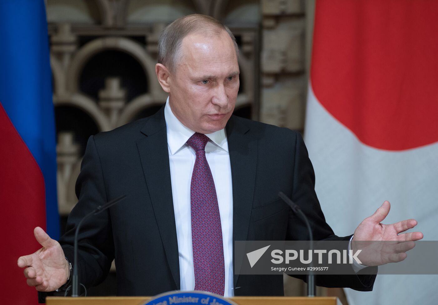 Russian President Vladimir Putin's visit to Japan. Day two