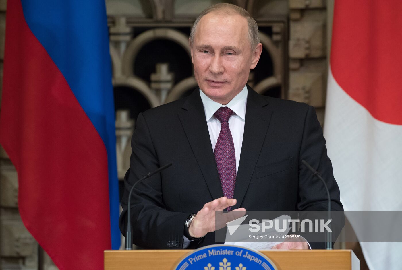 Russian President Vladimir Putin's visit to Japan. Day two