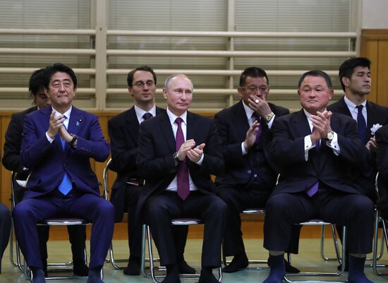 Russian President Vladimir Putin's visit to Japan. Day Two
