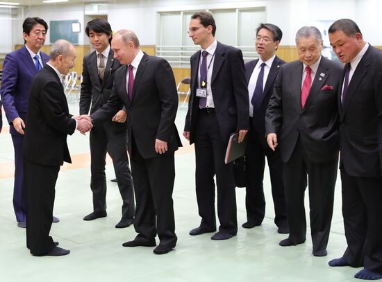 Russian President Vladimir Putin's visit to Japan. Day two