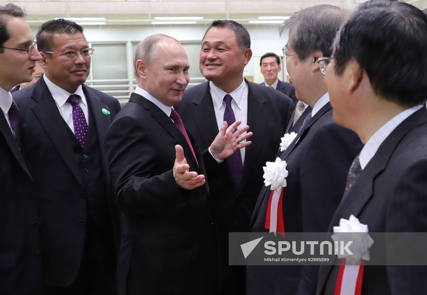 Russian President Vladimir Putin's visit to Japan. Day two
