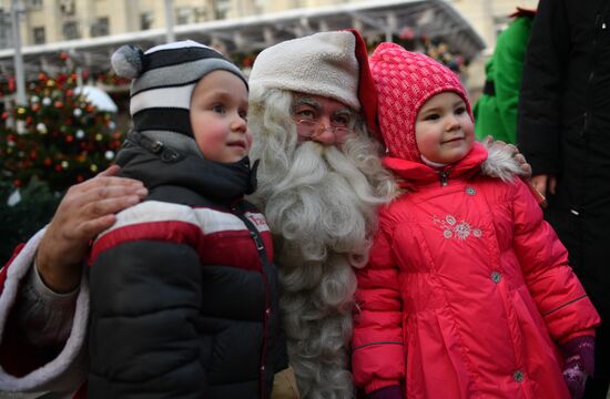 Journey to Christmas festival kicks off in Moscow