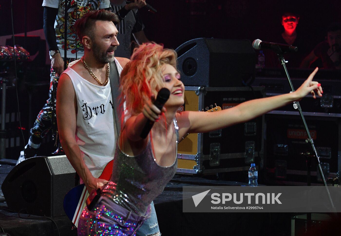 Channel One's New Year show production