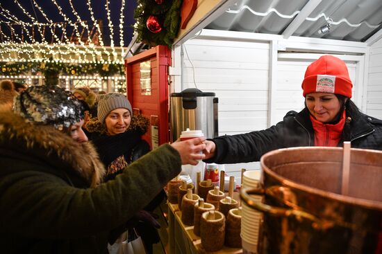 Opening of "The Journey to Christmas" festival in Moscow
