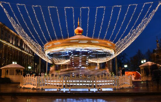 Opening of "The Journey to Christmas" festival in Moscow