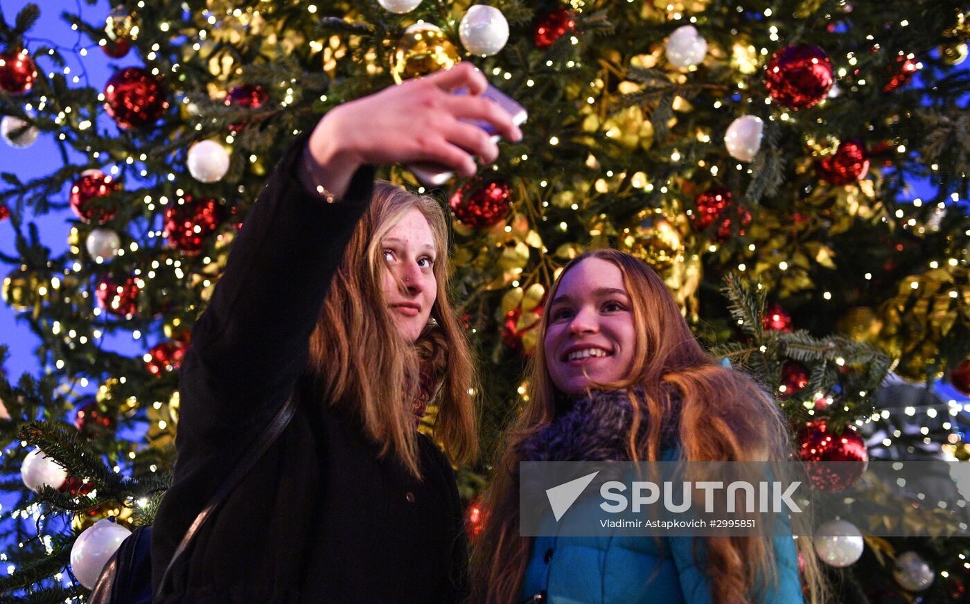 Opening of "The Journey to Christmas" festival in Moscow