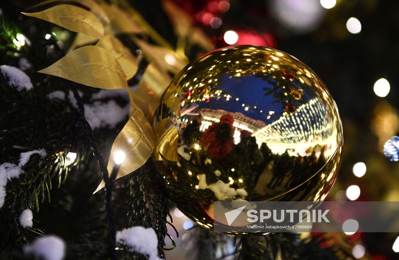 Opening of "The Journey to Christmas" festival in Moscow