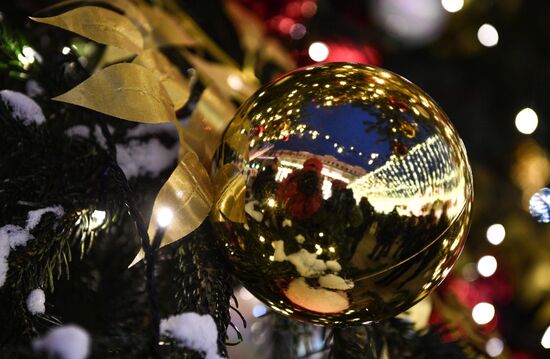 Opening of "The Journey to Christmas" festival in Moscow