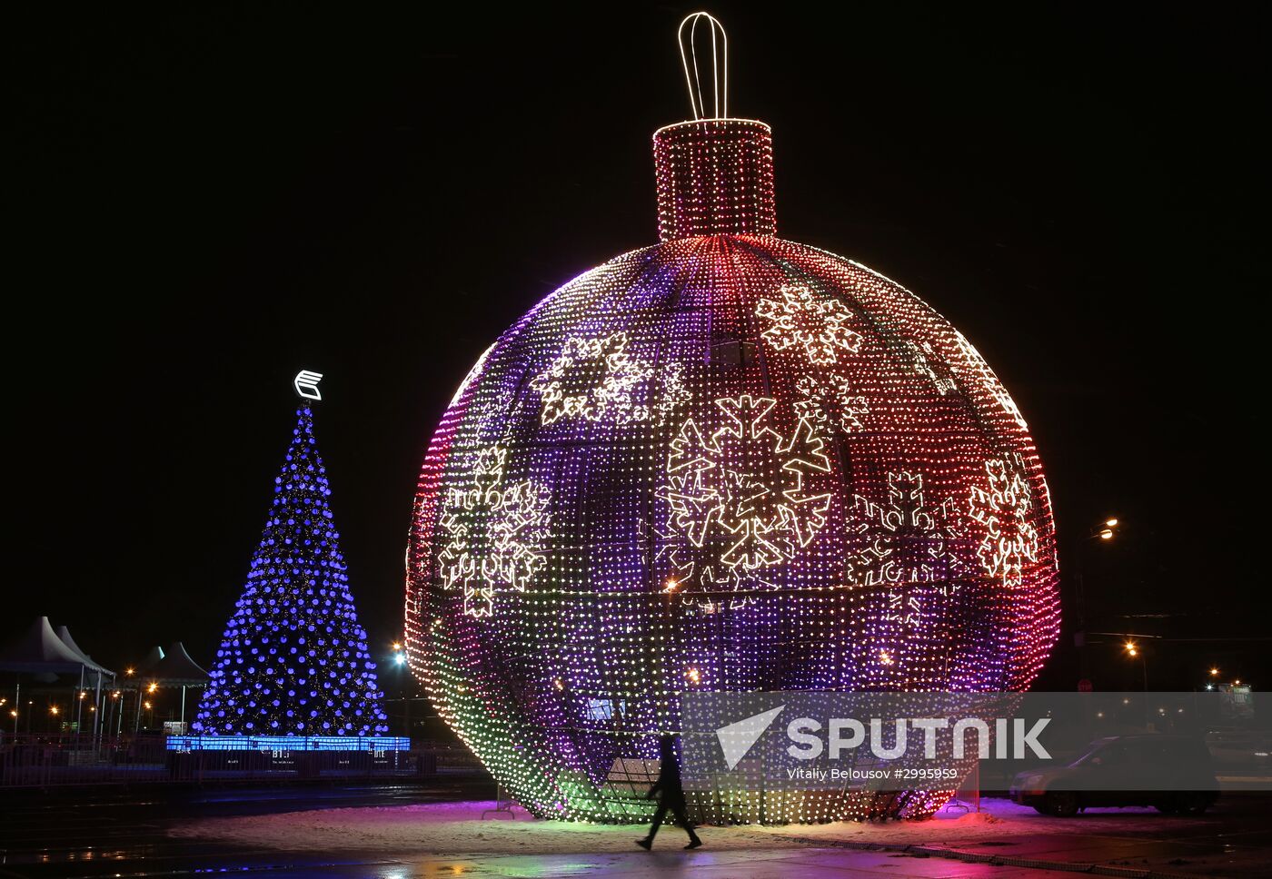Opening of "The Journey to Christmas" festival in Moscow
