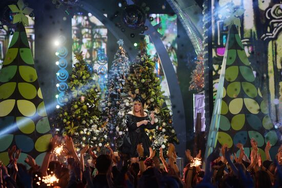 Channel One's New Year show production